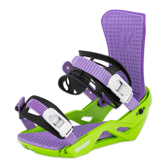 Kemper Freestyle Snowboard Binding | Freestyle / All-Mountain S/M Eggplant - Kemper Snowboards